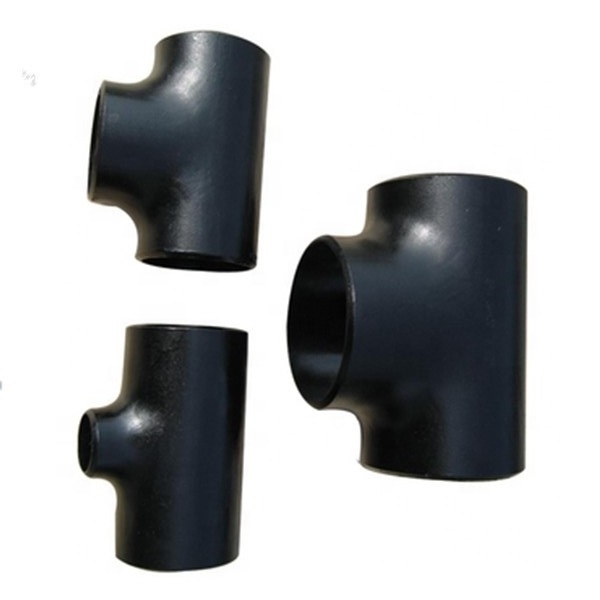 ASTM Q235A Carbon Steel Equal Tee  Reducing Tee Cross BUTT WELDING Stainless Steel 304 Pipe Fittings