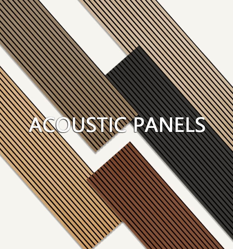 Top Quality Acoustic Foam Panels Soundproofing Wood Slat Acoustic Panels For Wall And Ceiling Acoustic Wall Panels