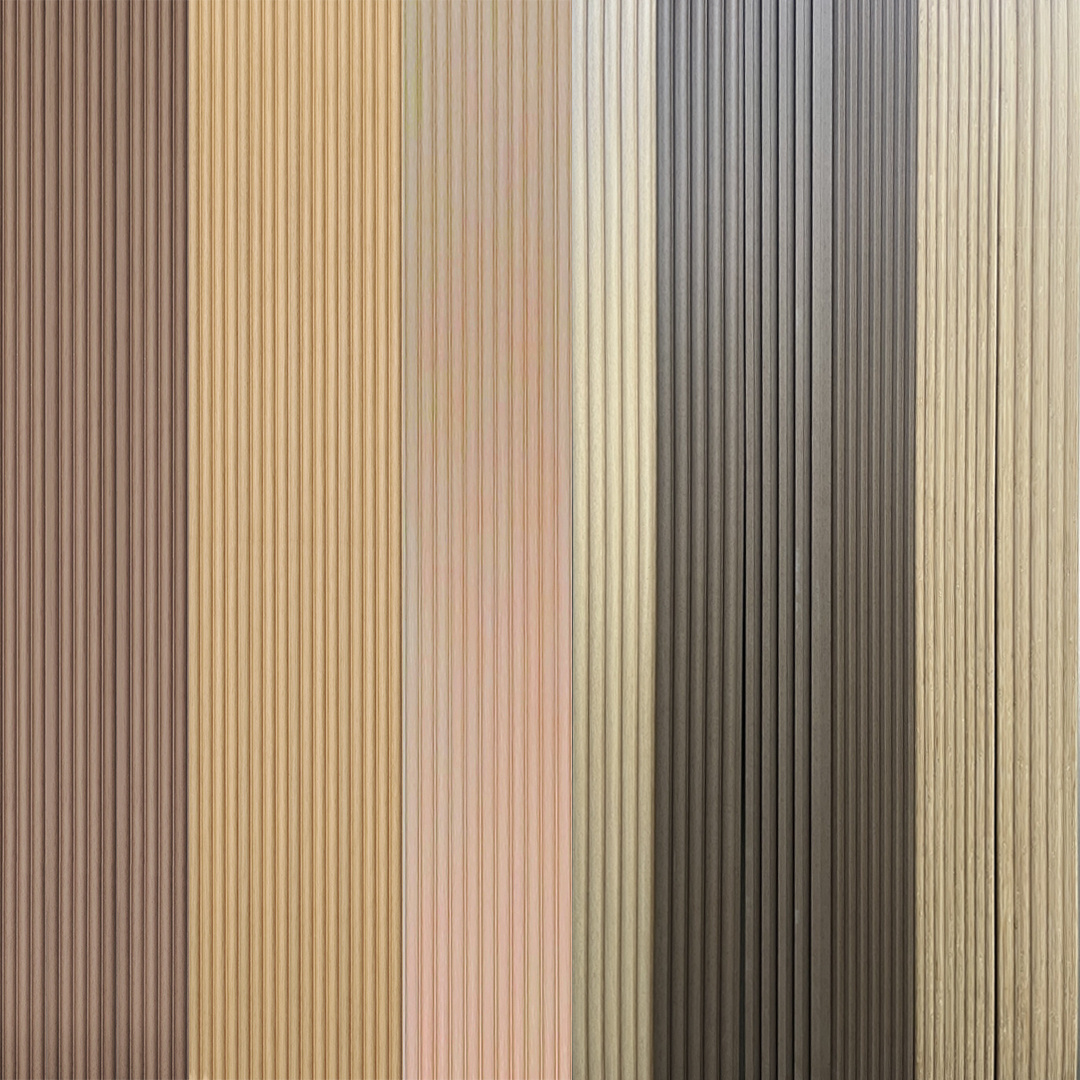 Akuslat Polyester Acoustic Fluted Walls Panels Outdoor Slat Wall Panel Interior 244*147cm Acupanel Wood Wall Panel