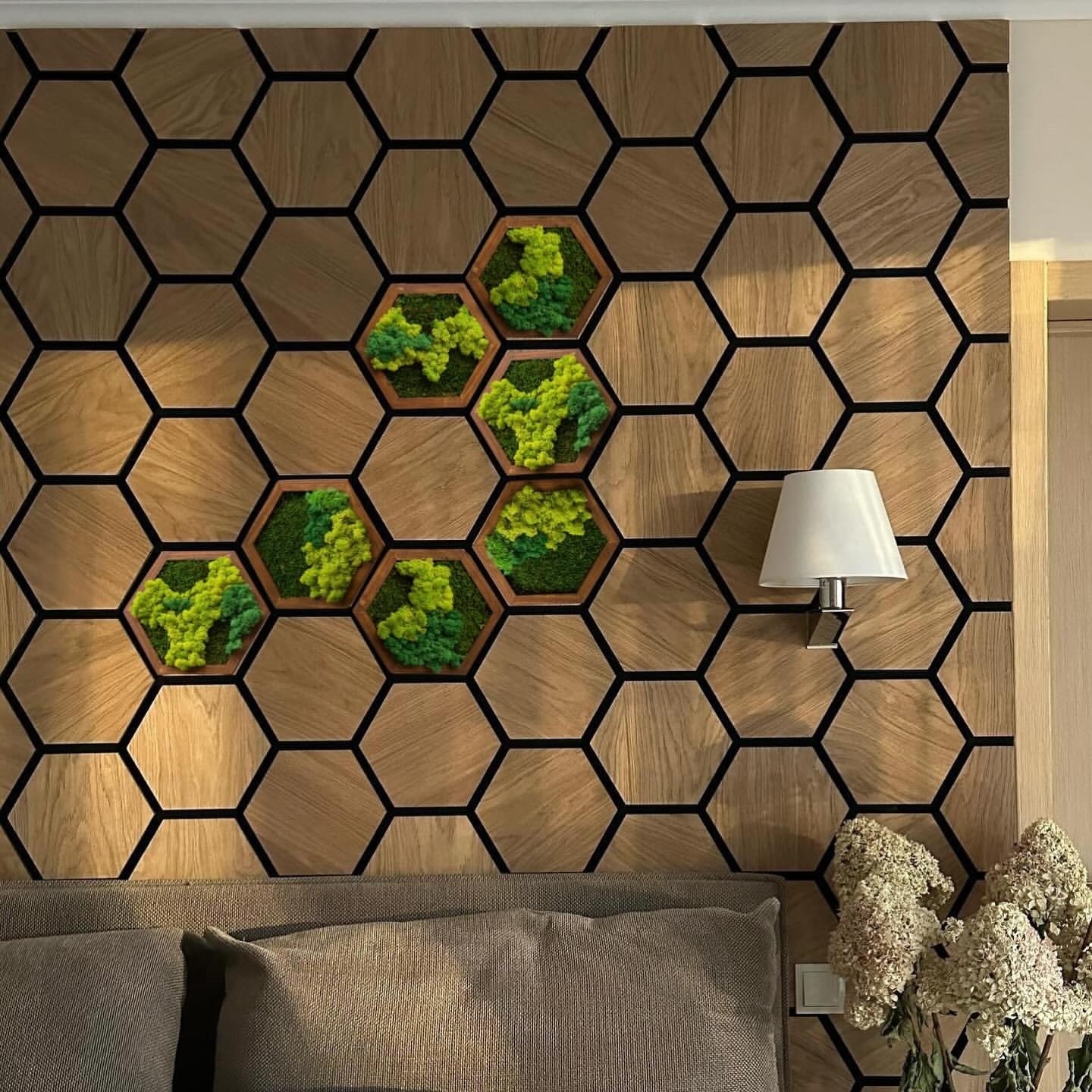 Hangzhou Meiyite Technology Wood Acoust Panel Hexagonal Acoustic Panel Wall Decor Parametric Wall Art 3d Acoustic Panel Wall