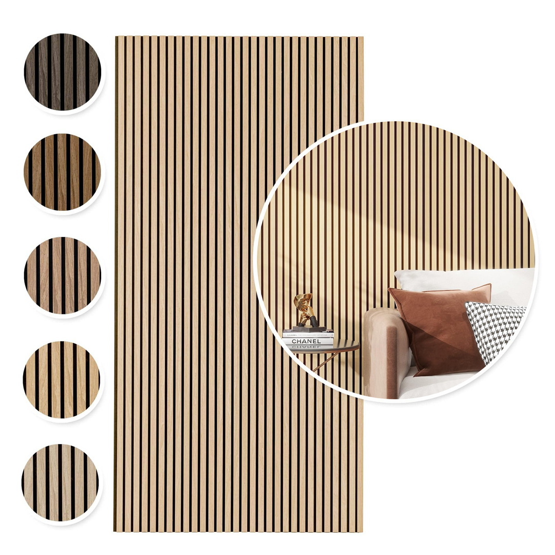 Wood Acoustic Wall Panels For Decor Interior Akupanel Acoustic Panels Wholesale Wall Sound Proofing Slat Ceiling Panels