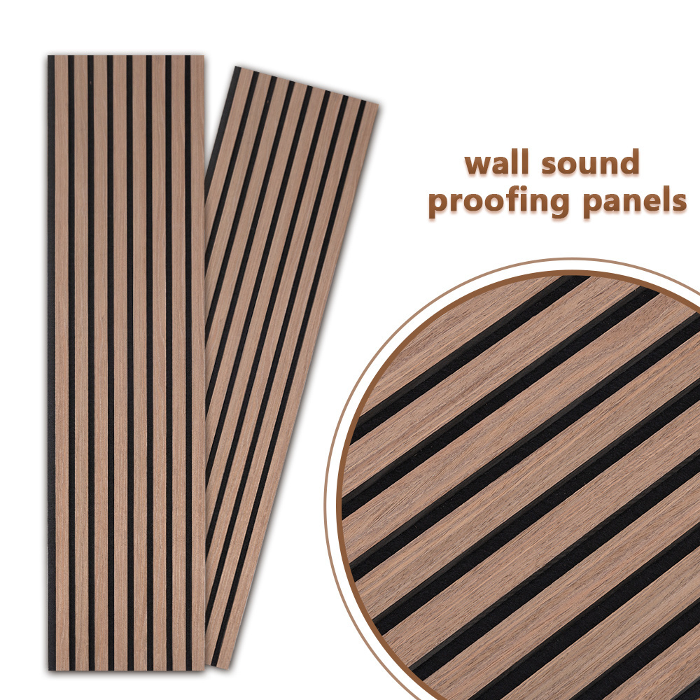 Widely used micro perforated wall ceiling decoration sound absorbing wood veneer acoustic panels