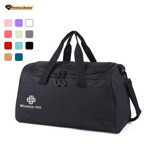 2024 Factory Polyester Sports Custom Duffle Bag Sports Waterproof Large GYM Bag With Custom Logo Print