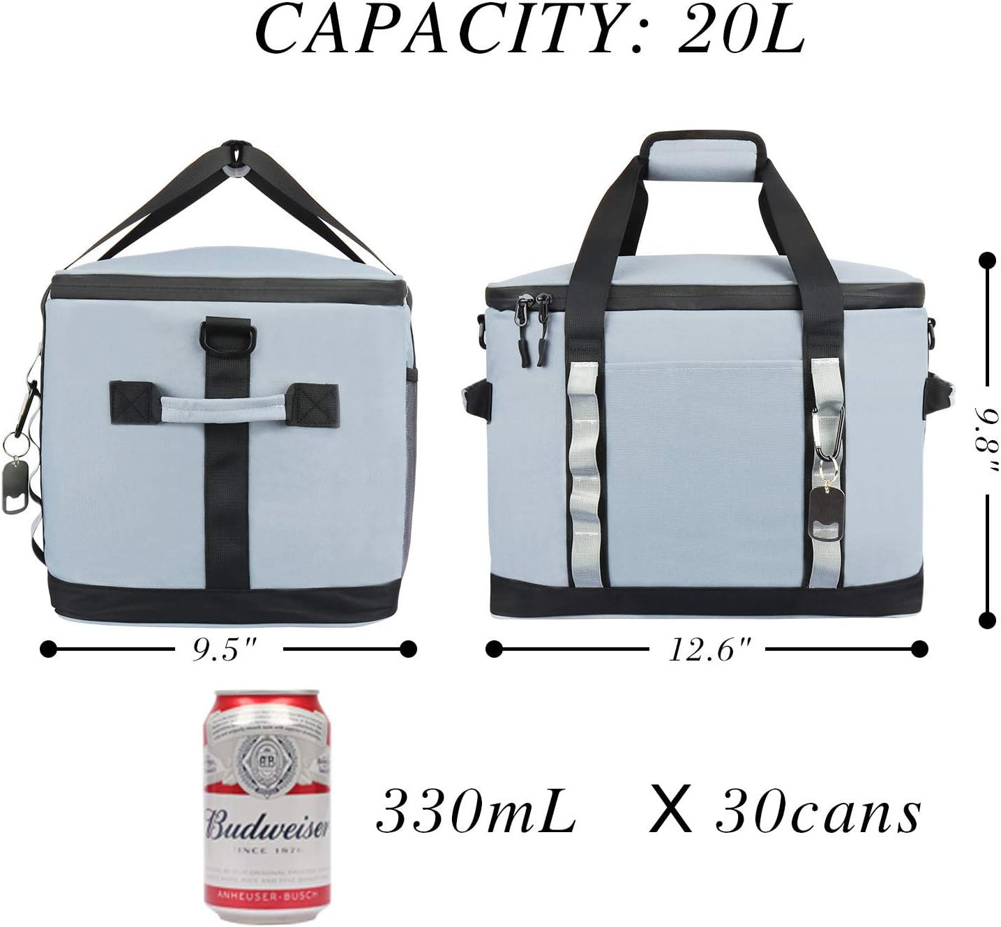 Wholesale Picnic Ice Insulated Outdoor Picnic Insulated Cooler Bag Wine Insulated Bag Cooler