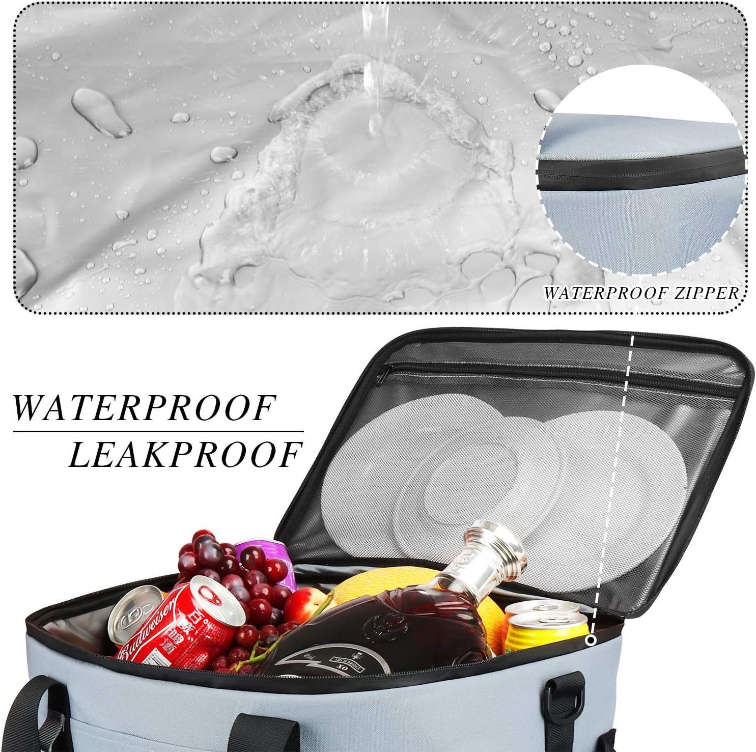 Wholesale Picnic Ice Insulated Outdoor Picnic Insulated Cooler Bag Wine Insulated Bag Cooler