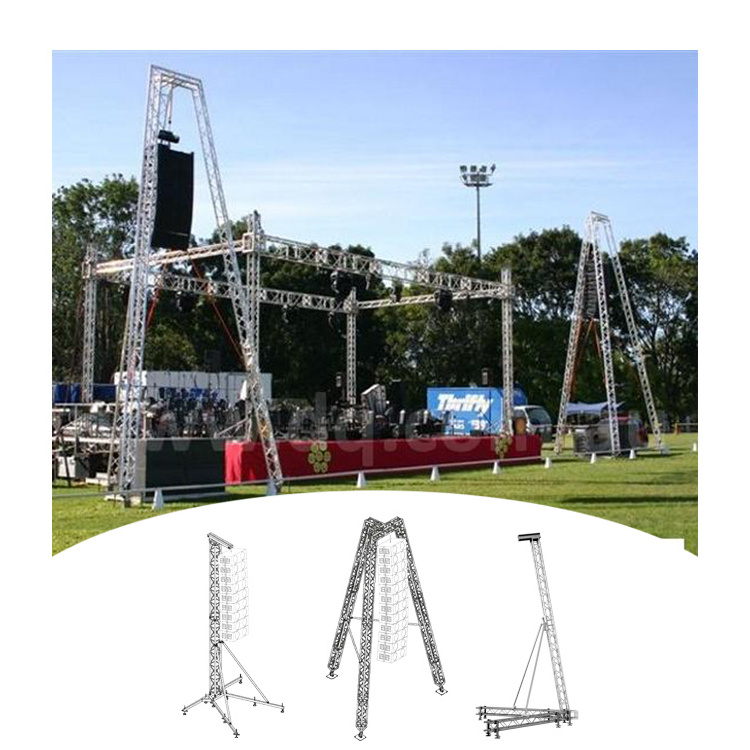 SIL Aluminum Stage Lighting Truss Lift Tower Speaker Truss for Line Array