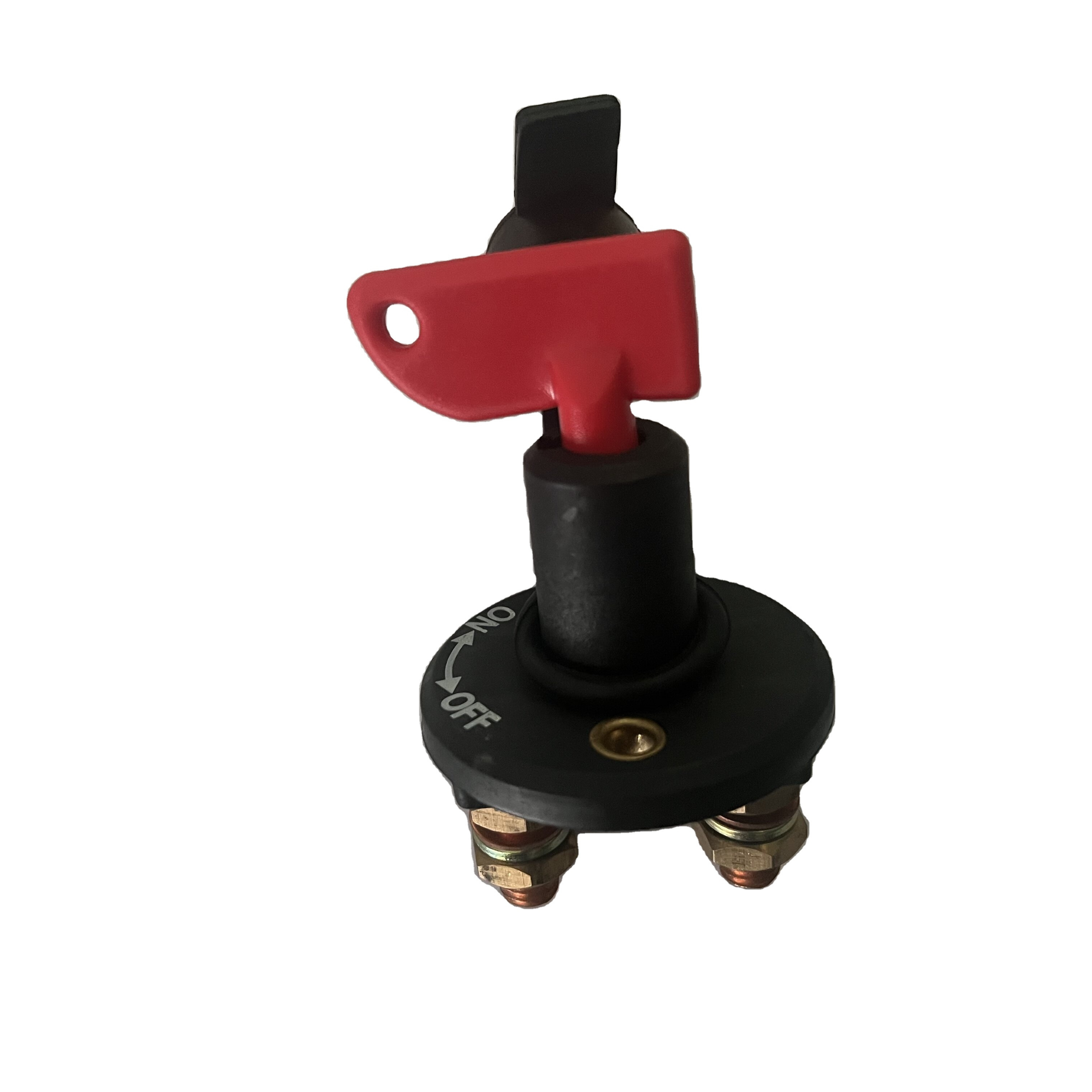 ASW-A01B Battery Disconnect Switch 300A 60VDC Battery Isolator Cut Off Kill Switch with Handle Key & Cover for Car Marine Boat