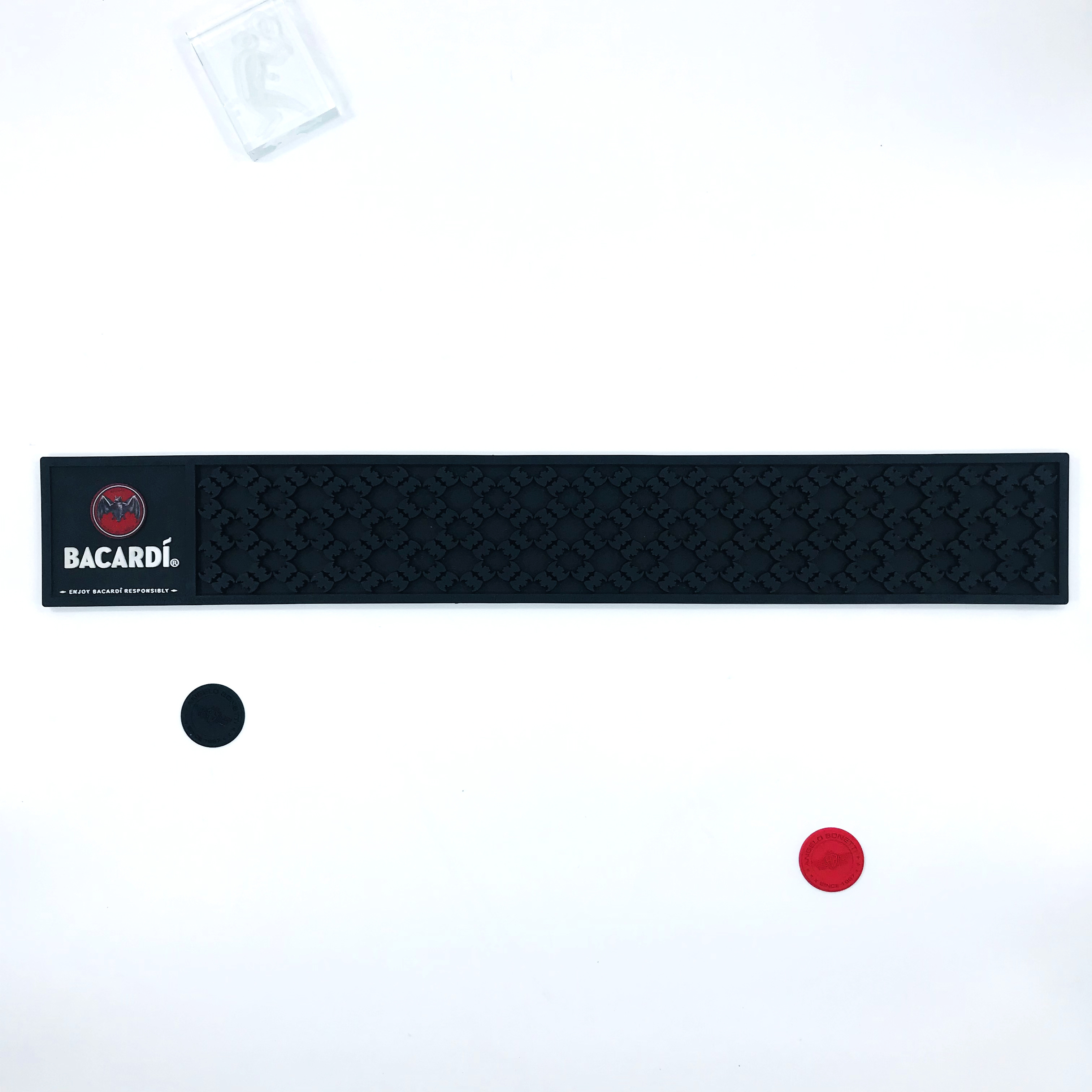 CAMPARI= Customized with Logo Soft PVC Rubber Bar Runner Mat for Bar Using Bar Mat With Logos