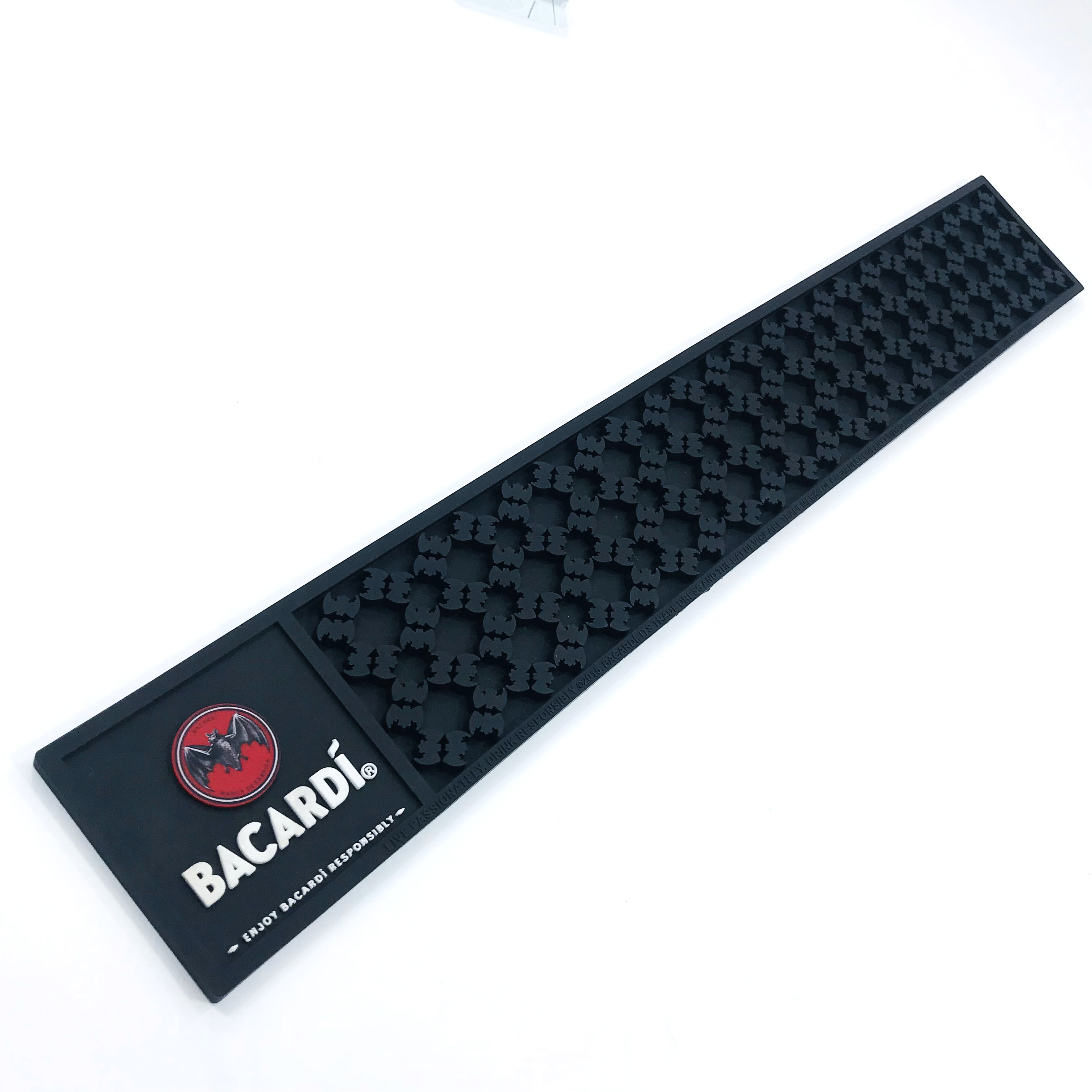 CAMPARI= Customized with Logo Soft PVC Rubber Bar Runner Mat for Bar Using Bar Mat With Logos