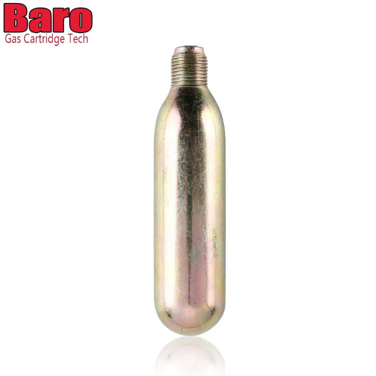 High Durability Seamless Stretch Replenishment Bottle 38gram CO2 Gas Cylinder 38g CO2 Cartridge