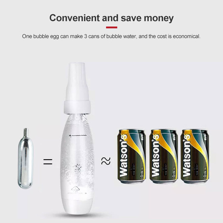 High Durability Seamless Stretch Replenishment Bottle 38gram CO2 Gas Cylinder 38g CO2 Cartridge