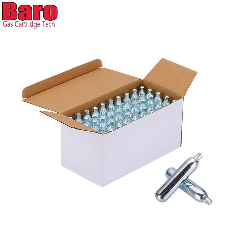 Quality Assurance Best Price Plain Neck 12g CO2 Cartridge Gas Bottle Gas Refill 12g CO2 Cylinder