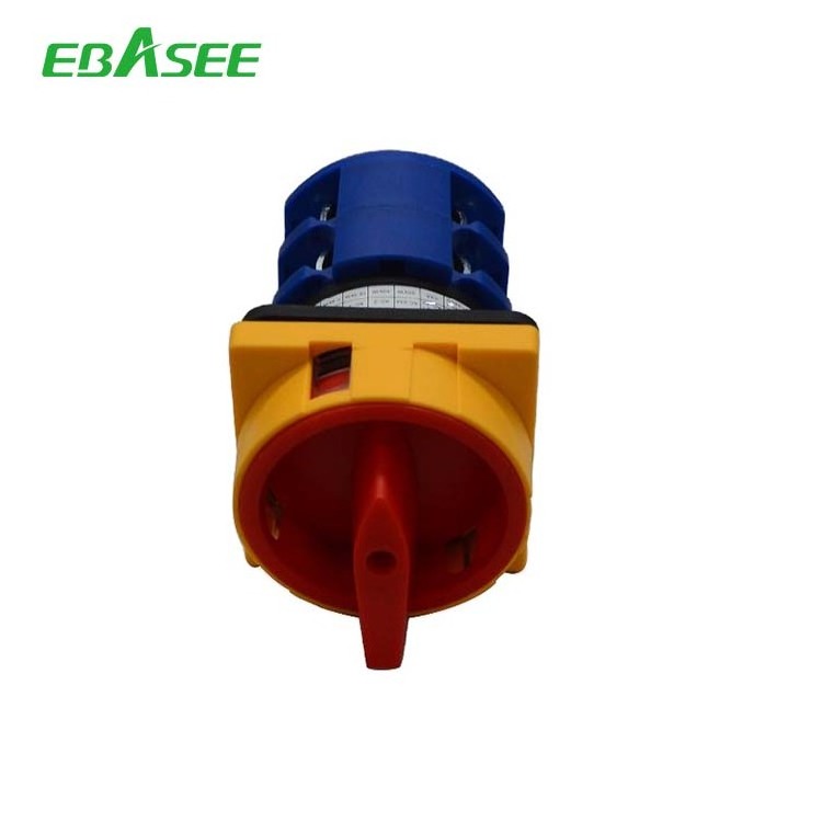 Manufacturer 20-63A 690V ordinary type and emergency stop type Safety Rotary Cam Switch