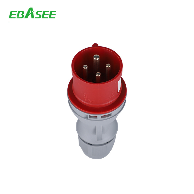 New IP44 IP67 16A 32A 63A 125A 3pin 4pin 5pin electrical explosion waterproof industrial plug and socket connectors