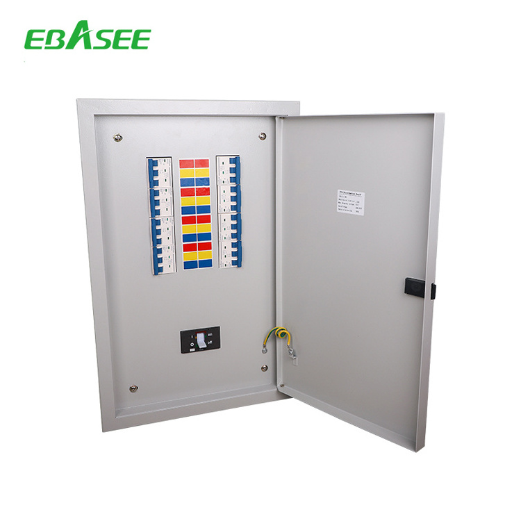 Power Distribution board Steel Power Distribution Box 3 phase 36 way distribution box