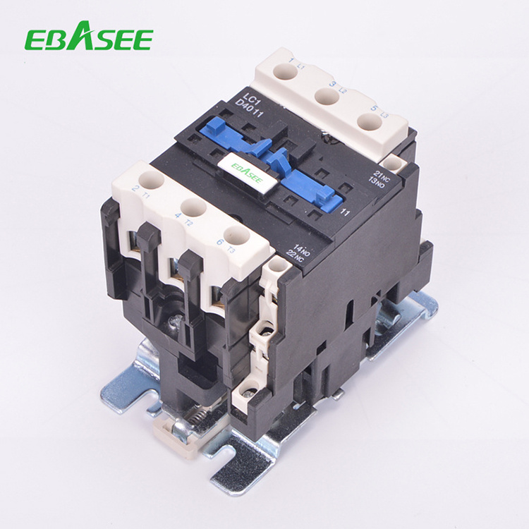 Hot Selling EBASEE Brand CE Electric 3 pole Contactor Magnetic Contactor Telemecanique AC modular Contactor 220V