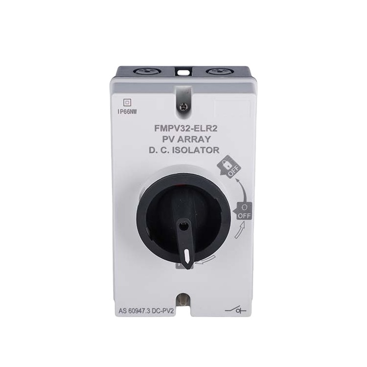 Electric Water proof dc isolator pv disconnect 32 amp 1500vdc 3 phase isolation switch