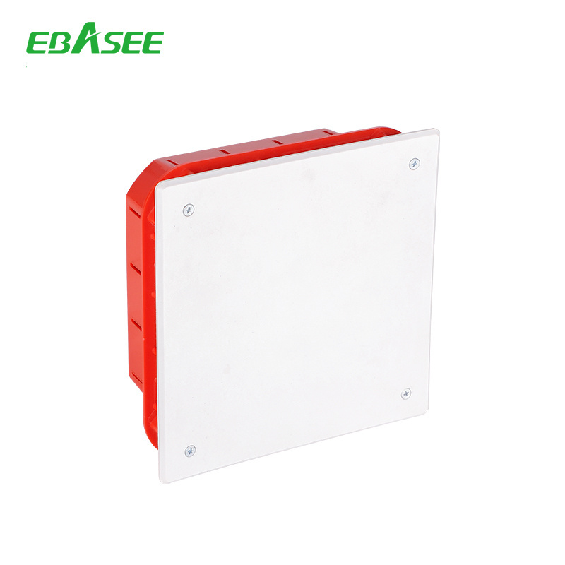 Factory direct and durable ABS PC wall flush mounted switch electrical junction Box