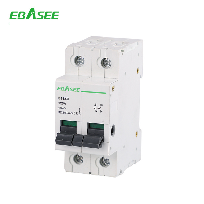 2 Pole Eletircal Double Pole Isolator Switch