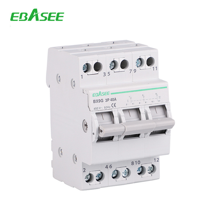 Modular changeover switch 40A 63A