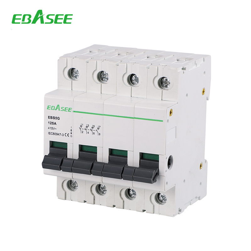 2 Pole Eletircal Double Pole Isolator Switch