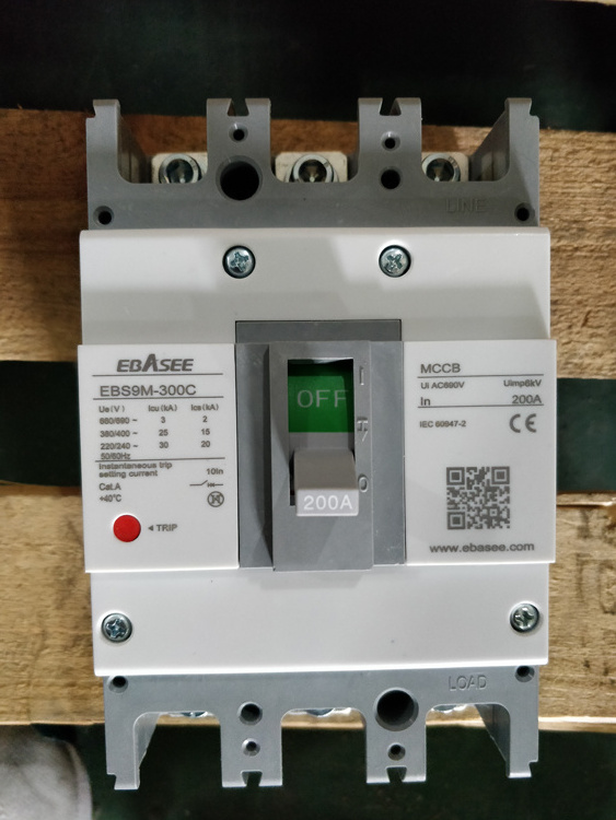 AC 500V 800V  mccb 100a 3p 400 amp 3 phase circuit breaker