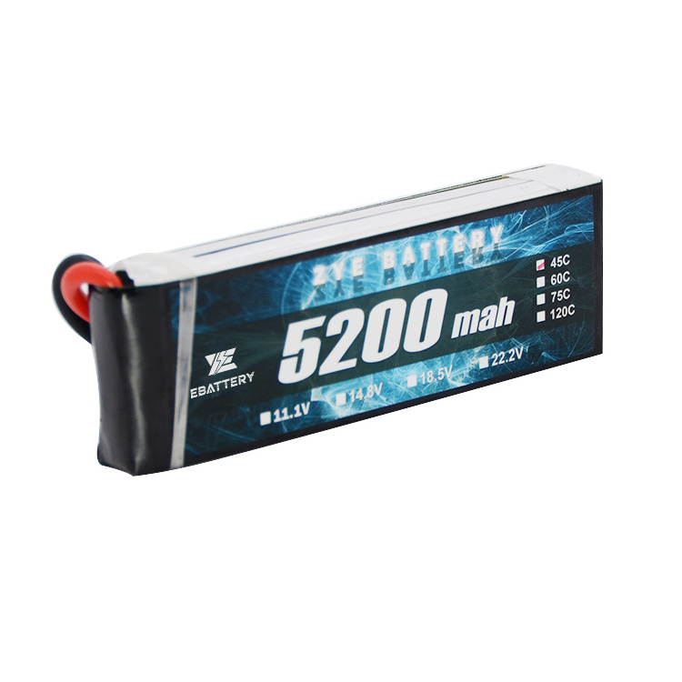 5.2Ah Lipo china battery manufacturing 5200mah 5s lipo battery for f3a aircraft