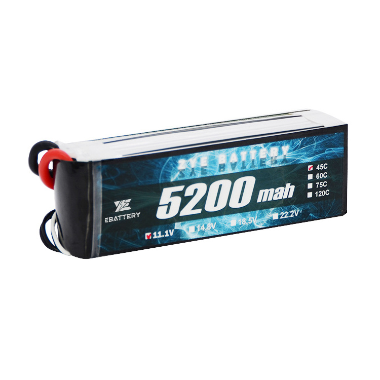 5.2Ah Lipo china battery manufacturing 5200mah 5s lipo battery for f3a aircraft