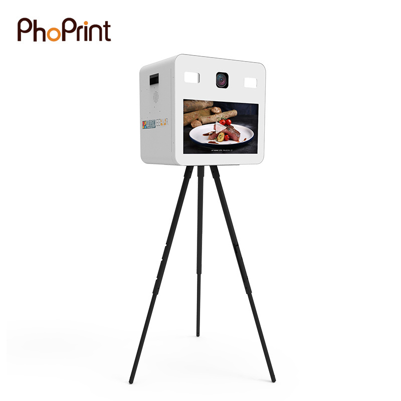 Portable Factory Price Selfie Photo Booth Kiosk With Camera And Printer