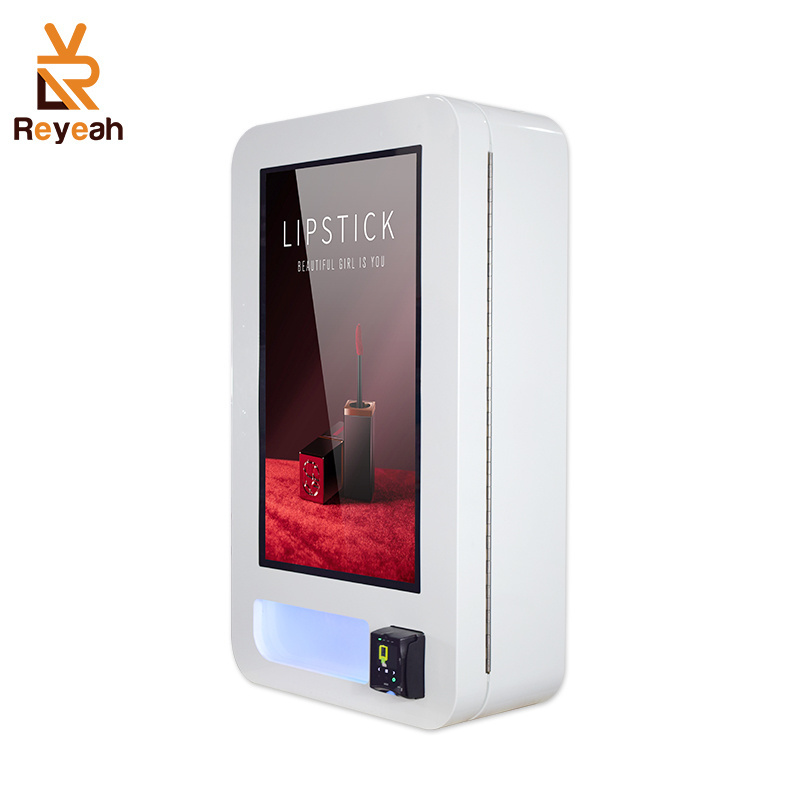 Small Wall LED Touch Screen Custom Lash Beauty Facials Vending Machine