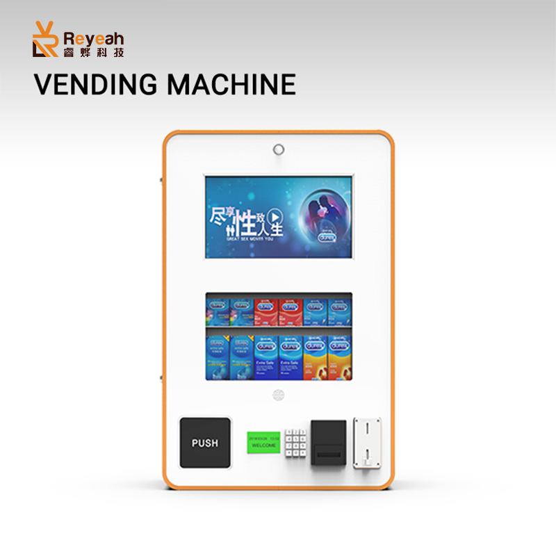 Reyeah mini wall mounted Vending machines for cell phone accessories and condom