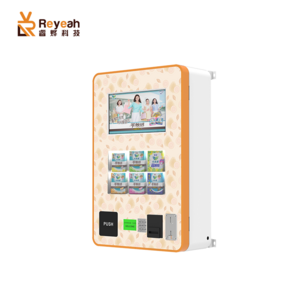 Reyeah mini wall mounted Vending machines for cell phone accessories and condom