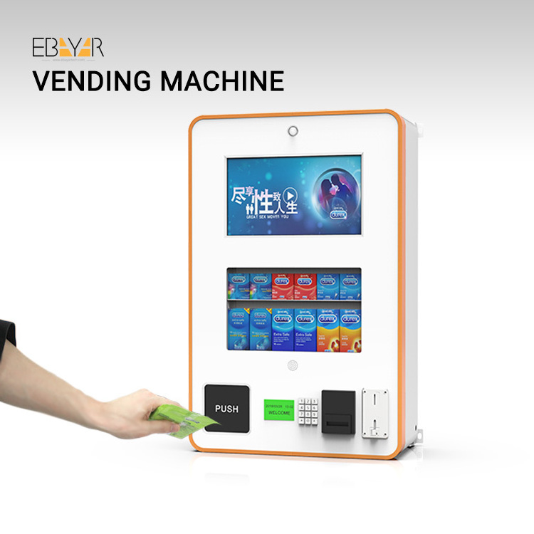 Reyeah mini wall mounted Vending machines for cell phone accessories and condom