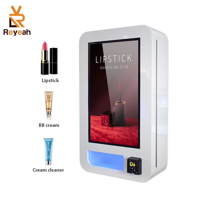 Small Wall LED Touch Screen Custom Lash Beauty Facials Vending Machine