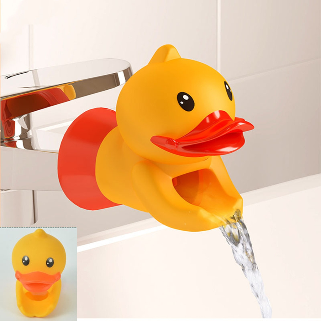 Toddlers Baby Hand Lead Sink Handle Wash Device Extension Kitchen Bathtub Adapter Bathroom Bath Cover Cartoon Faucet Extender