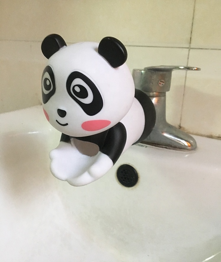 Children Faucet Extender Washbasin Baby Bath Cover Cute Animal Toy Bath Safety Fun for Babies Faucet Cover Plate Bathtub