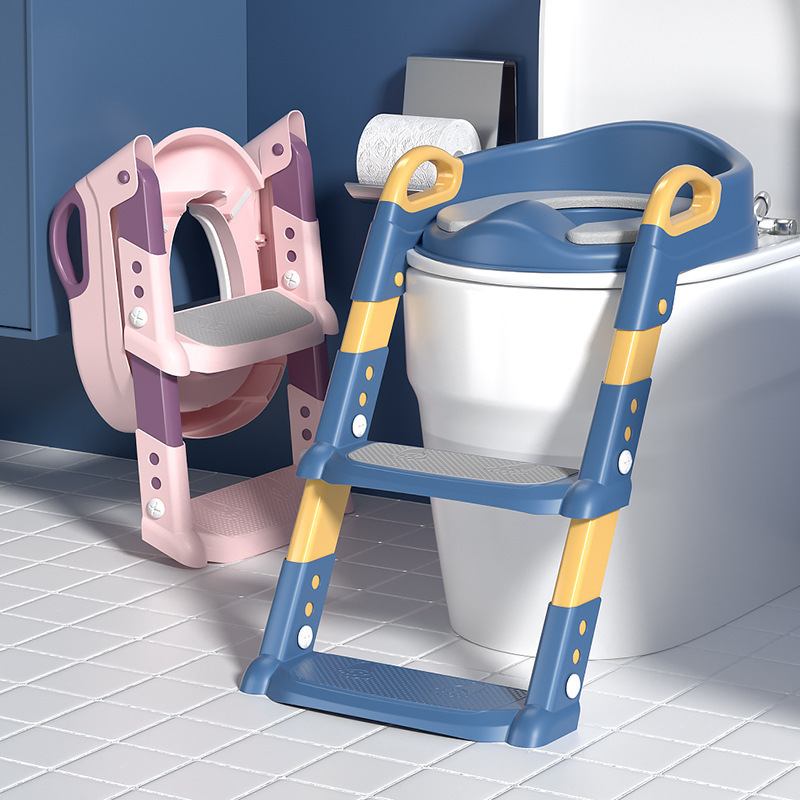 Potty Training Seat Upgrade Toddler Toilet Seat for Kids Boys Girls Potty Training Toilet for Kids Splash Guard Anti-Slip Pad