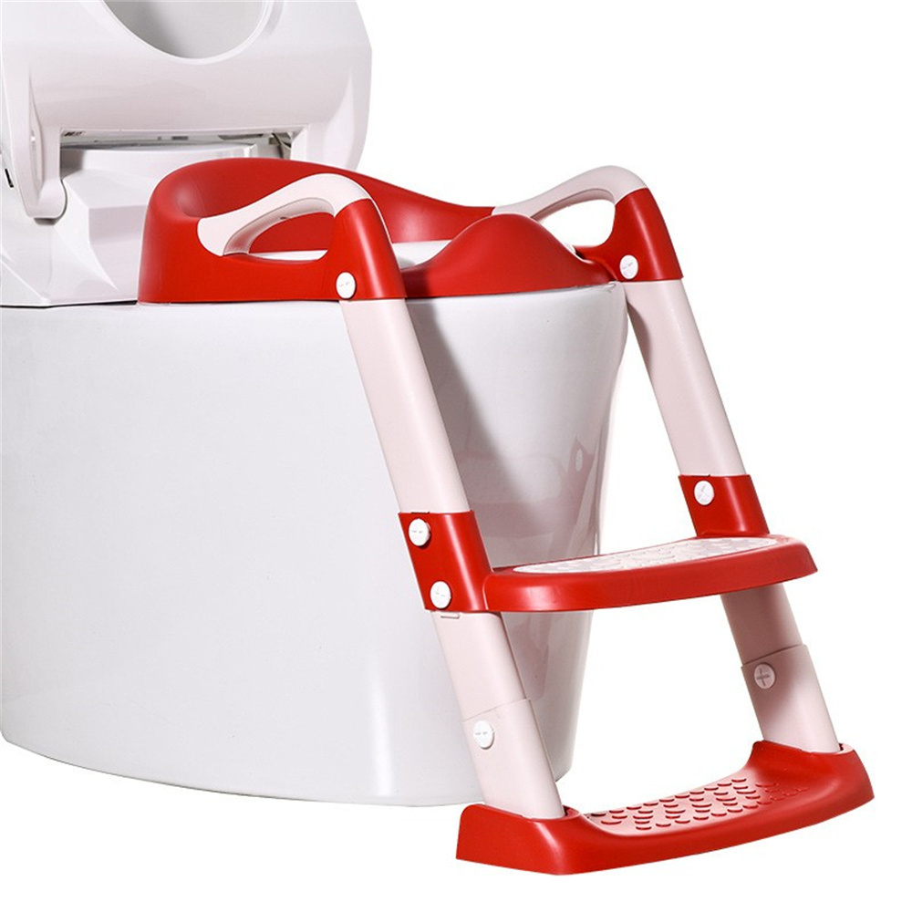 Training potty Toilet for Kids Boys Girls Toddlers-Comfortable Safe Potty Seat with Anti-Slip Pads Ladder for Kids Boys & Girls