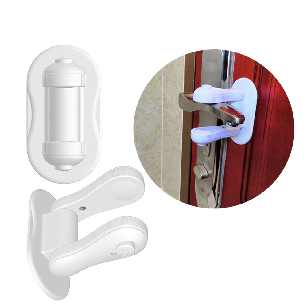 Door Lever Lock Child Proof,Baby Proofing Door Locks for Kids Safety Lever Door Handle Child Lock