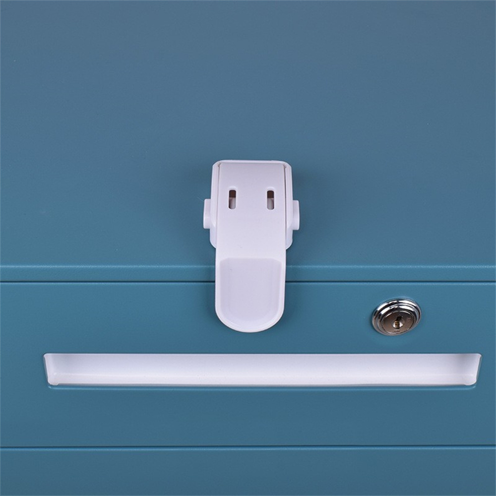 Fridges, Cabinets, Drawers, Dishwasher, Closet Latches for Knob Handle Adhesive No Drilling Worry-free Child Safety Locks