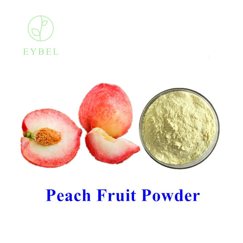 Natural OEM Private Label LOGO dried Solid drink Peach seed Fruit Powder  water-soluble and free of impurities peach powder