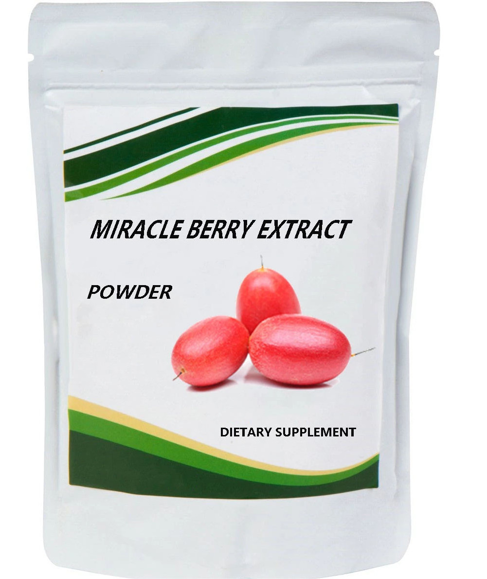 Factory Supply High Quality Miracle Berry Powder Miracle Fruit Extract Miraculin 50% 10:1