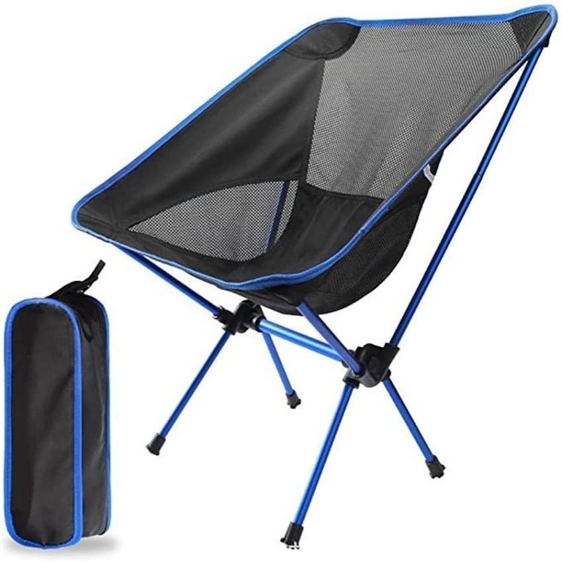 Outdoor Custom Foldable Camping Chair Heavy Duty  Travel Beach Chairs