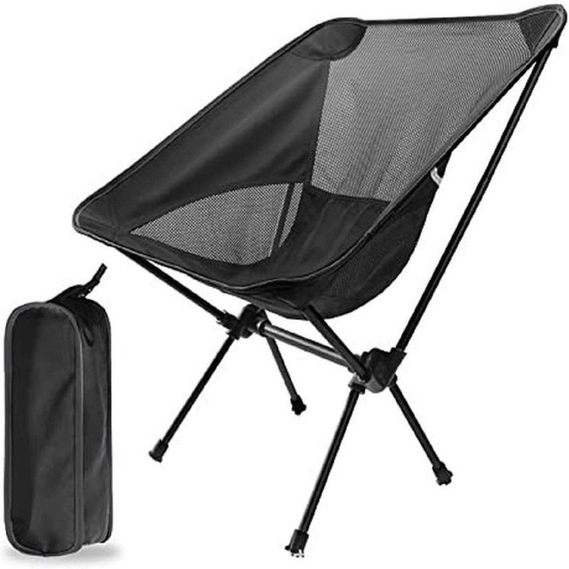 Outdoor Custom Foldable Camping Chair Heavy Duty  Travel Beach Chairs