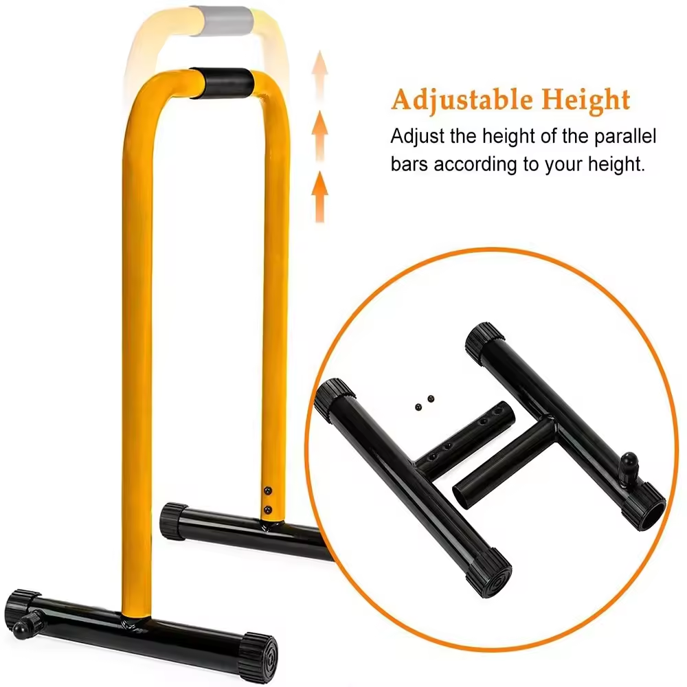 Adjustable Height Gym Equalizer Gymnastic Bars Pull up Station Push up Bars for Dip bar