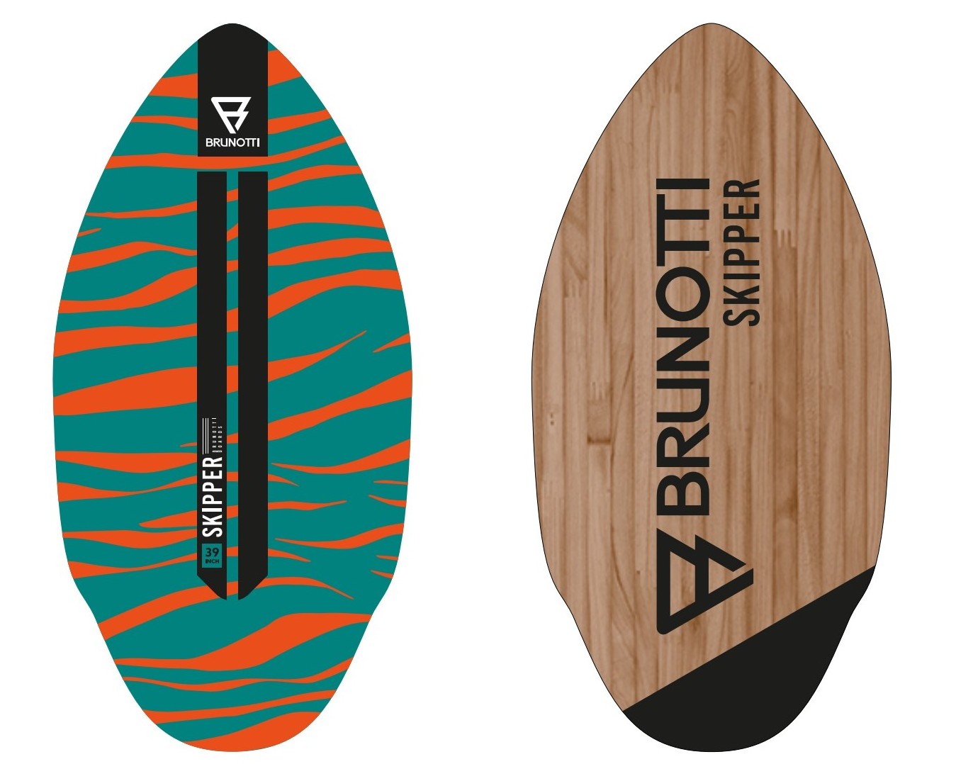 Lightweight Wooden Skimboards with Colored EVA Grip Pad Paddle Board with Foam Traction for Beach Kids and Adults