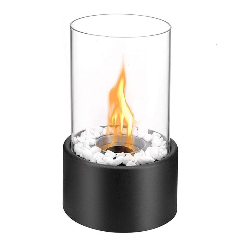 Fashionable Environmentally Friendly Bioethanol Desktop Fireplace For Indoor & Outdoor Family Garden Balcony Dining Table