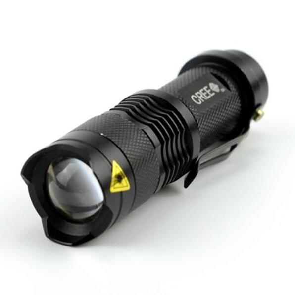 Mini LED Flashlight ZOOM 7W 2000LM Waterproof Lanterna LED 3 Modes Zoomable Flashlight Linterna led Torch AA 14500 battery