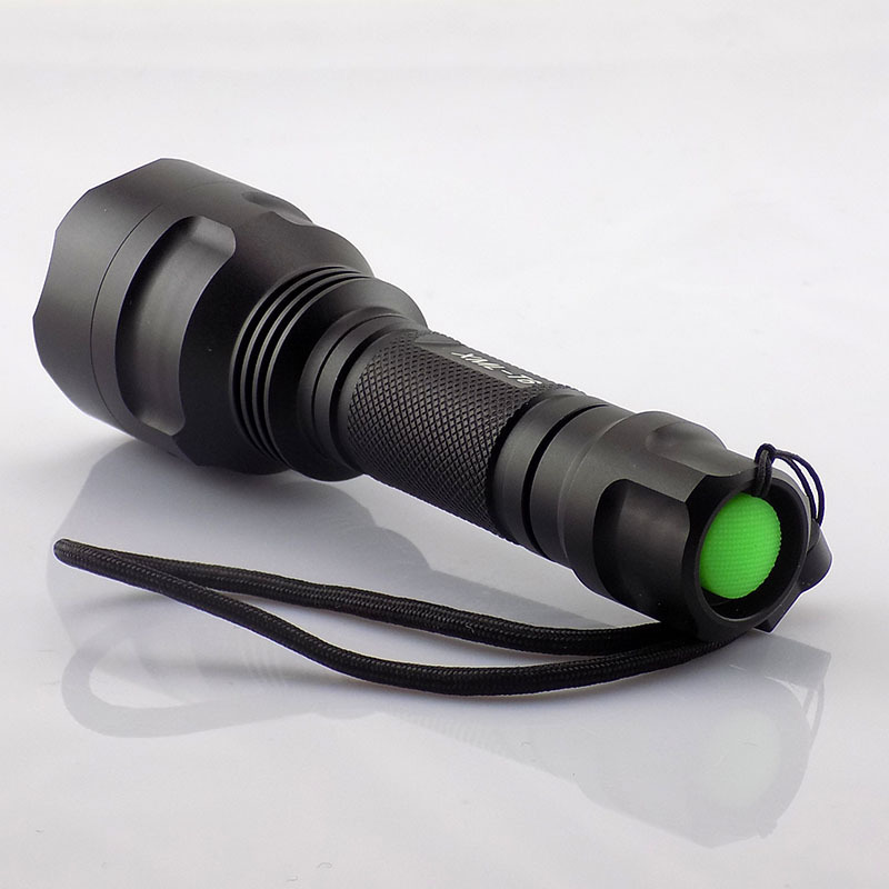 C8 T6 LED Flashlight flash Torch light 2000lm linternas recargable flashlights powerful tactical + 18650 battery+ charger