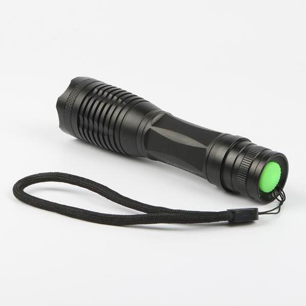 XML T6 LED Flashlight 8000 Lumens Lanterna Adjustable led Torch Zoom Tactical Flashlight + Charger +1* 18650 Battery